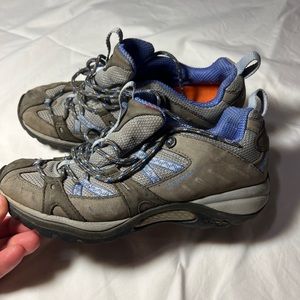 Merrell Siren Sport 2 Hiking Shoes Womens 7.5 Gray Leather Trail Running J16812